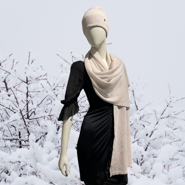 Silvia Wool and Cashmere Scarf