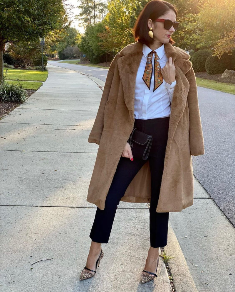 how to wear a silk twilly