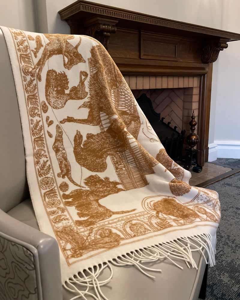 The Great Exhibition Jacquard Blanket Stole