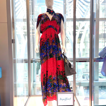 V006 Pink Dress "Poppy Field"