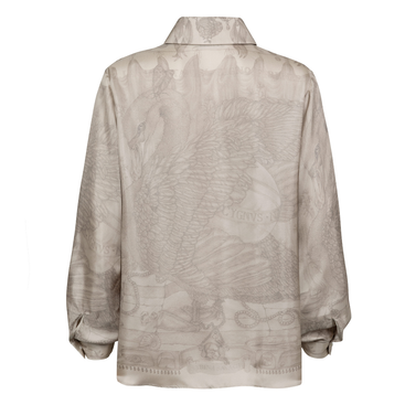 Pre-Order The Glass Swan Pencil Silk Oxford Shirt