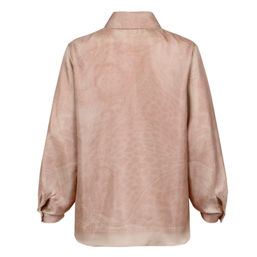 Pre-Order The Medici Cheetah Pencil Silk Oxford Shirt