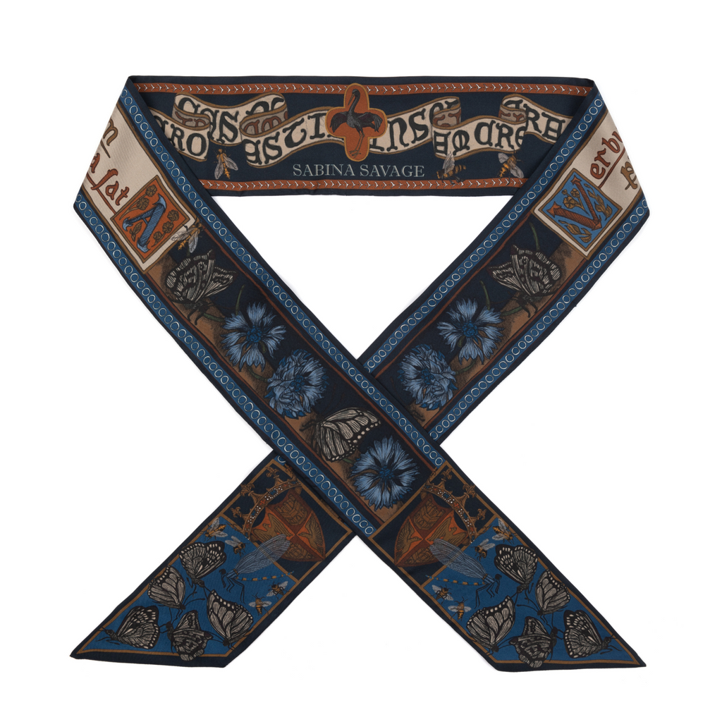 The Beasts Untamed - Large Silk Ribbon