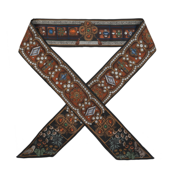 The Exalted Unicorn - Large Silk Ribbon – Beyond Scarf