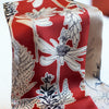KELLY Large Silk Ribbon - Earthy Red