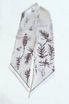 KELLY Large Silk Ribbon - Blue
