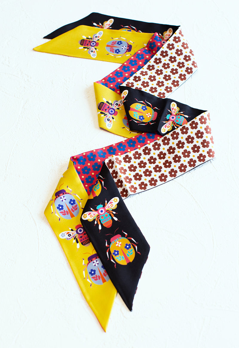 ARETHA Small Silk Ribbon