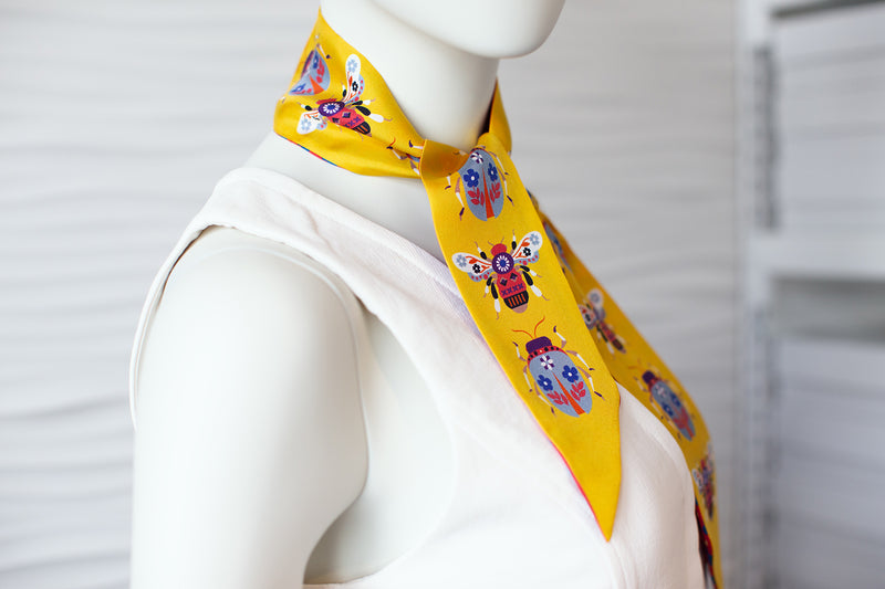 ARETHA Small Silk Ribbon