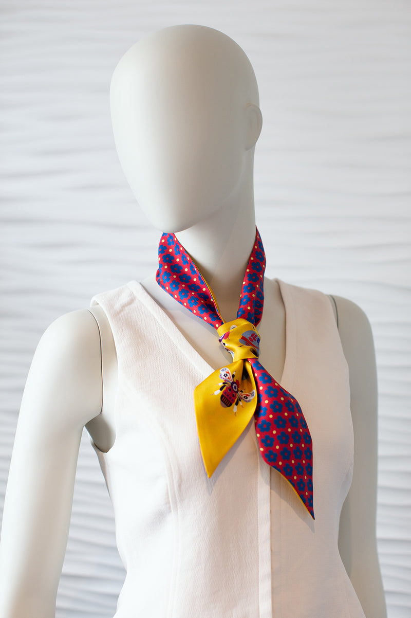 ARETHA Small Silk Ribbon