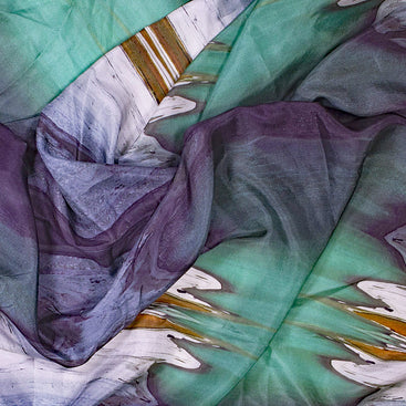 Lake Louise Silk Square Scarf