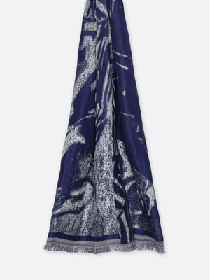 Leandre Silk Jacquard Stole