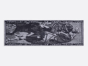 Leandre Silk Jacquard Stole