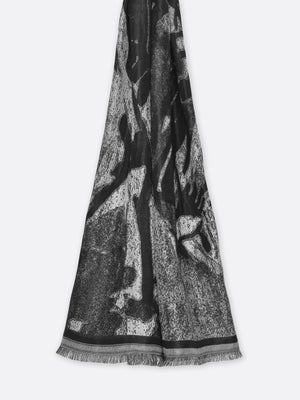 Leandre Silk Jacquard Stole
