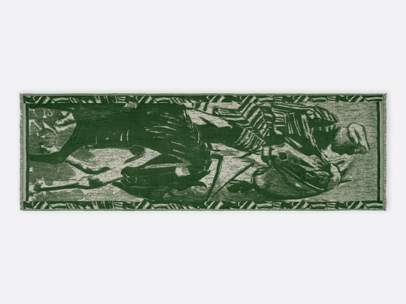 Leandre Silk Jacquard Stole
