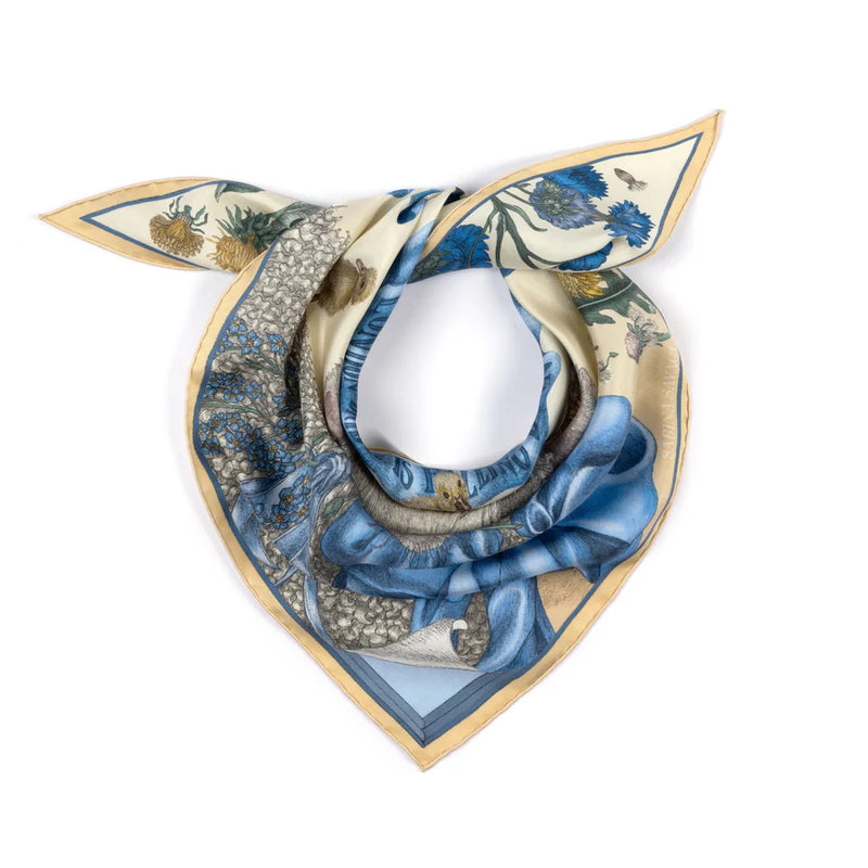 London Bridge is Falling Down Triangle Silk Twill