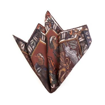 Neptune's Riches Silk Twill Scarf 42