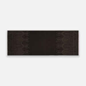 Palma Wool Stole in Antrachite - Dark Grey