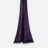 Palma Wool Stole in Deep Purple