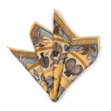 Dancing Delphinus Neckerchief/Pocket Square