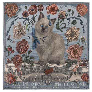 Ring a Ring O' Roses - Neckerchief/Pocket Square