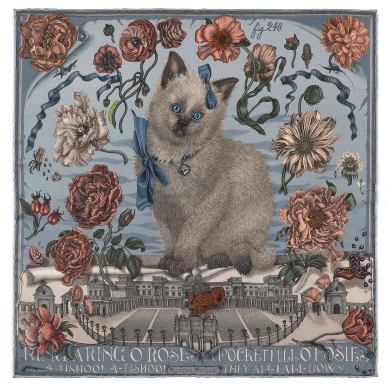 Ring a Ring O' Roses - Neckerchief/Pocket Square