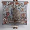 Pre-Order: Sabina Savage Wool Silk Scarf - 135 x 135 cm