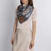 Ring a Ring O' Rose Silk Scarf - 90 x 90 cm