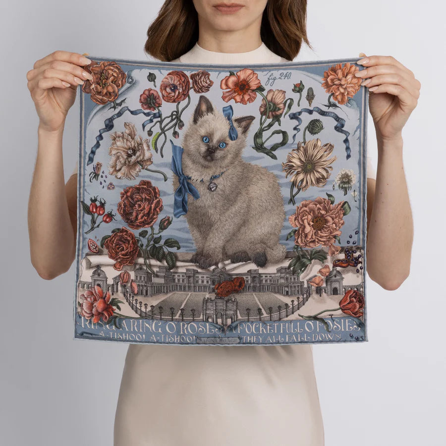 Ring a Ring O' Roses - Neckerchief/Pocket Square