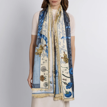 London Bridge is Falling Down Silk Twill Rectangle
