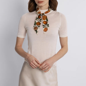 Oranges & Lemons - Small Silk Ribbon