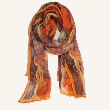 Yellowstone Silk Long Scarf