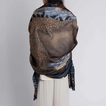 Secrets of The Bison Silk Twill Rectangle