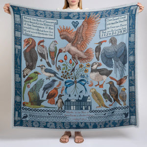 Pre-Order: Sabina Savage Wool Silk Scarf - 135 x 135 cm