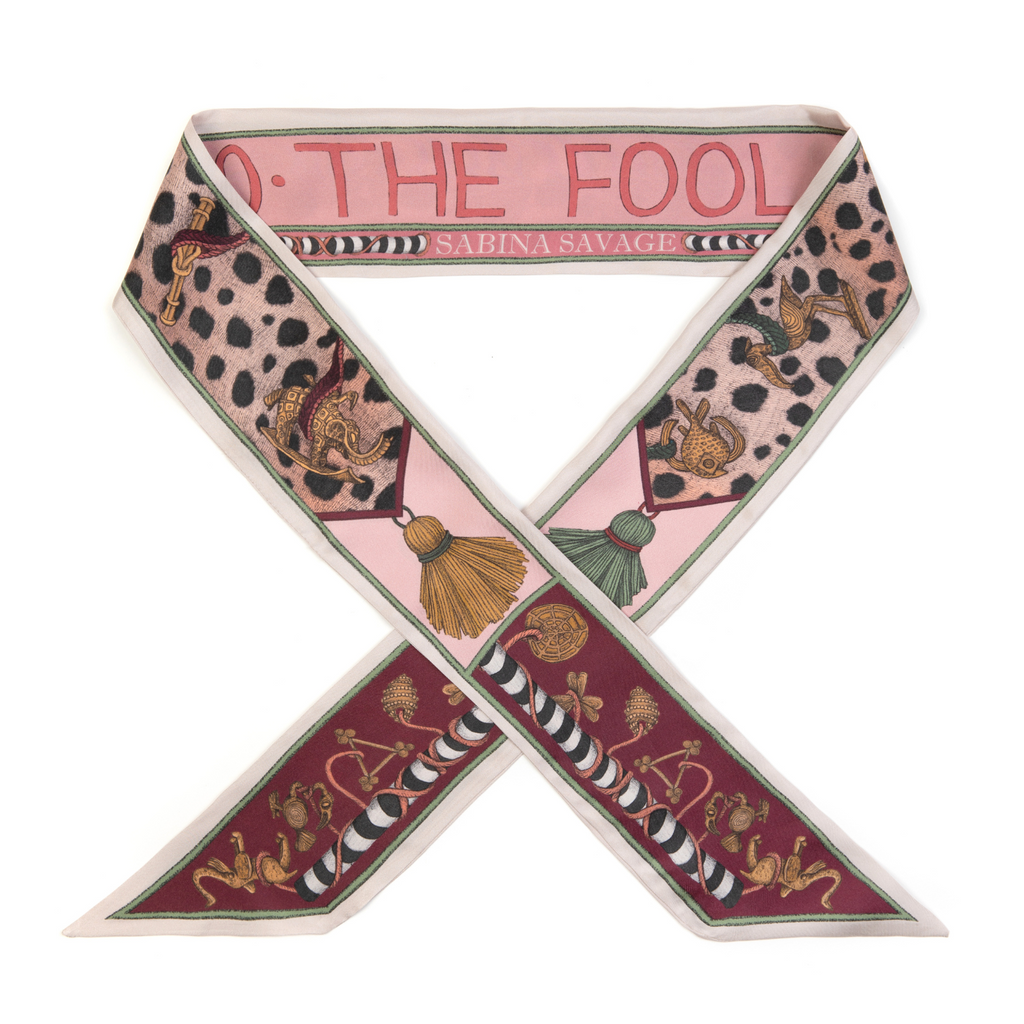 The Fool - Large Silk Ribbon