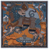Pre-Order: Sabina Savage Wool Silk Scarf - 135 x 135 cm