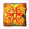 Red & Yellow Silk Pocket Square