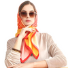 Heart Flame Silk Scarf