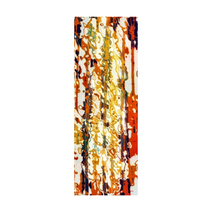 Ripple Flame Flame Silk Shawl