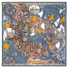 The Lion and Tiger's Tea Party - Large Silk