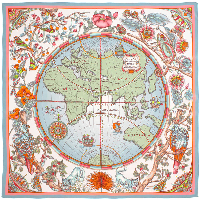 Terrarum Silk Scarf