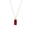 The Gummy Necklace - Gold Base - Short