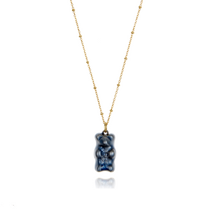 The Gummy Necklace - Gold Base - Short
