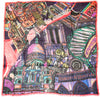 Paris wool & silk scarf