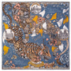 The Lion and Tiger's Tea Party 90cm x 90cm