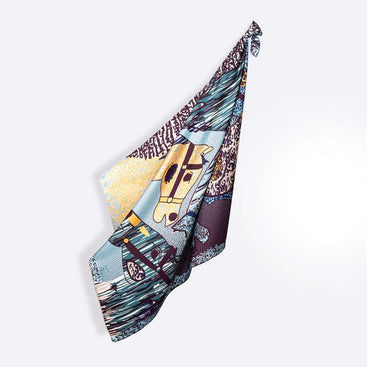 Feru Silk Scarf - Jungle