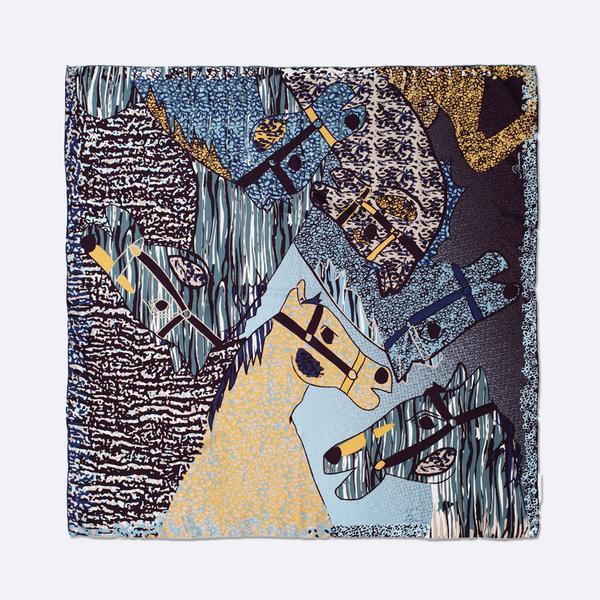 Feru Silk Scarf - Jungle