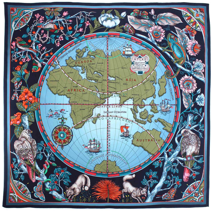 Terrarum Silk Scarf