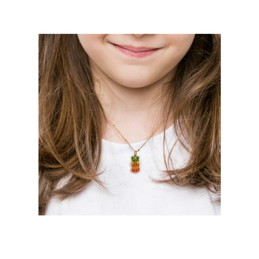 The Gummy Necklace - Gold Base - Short