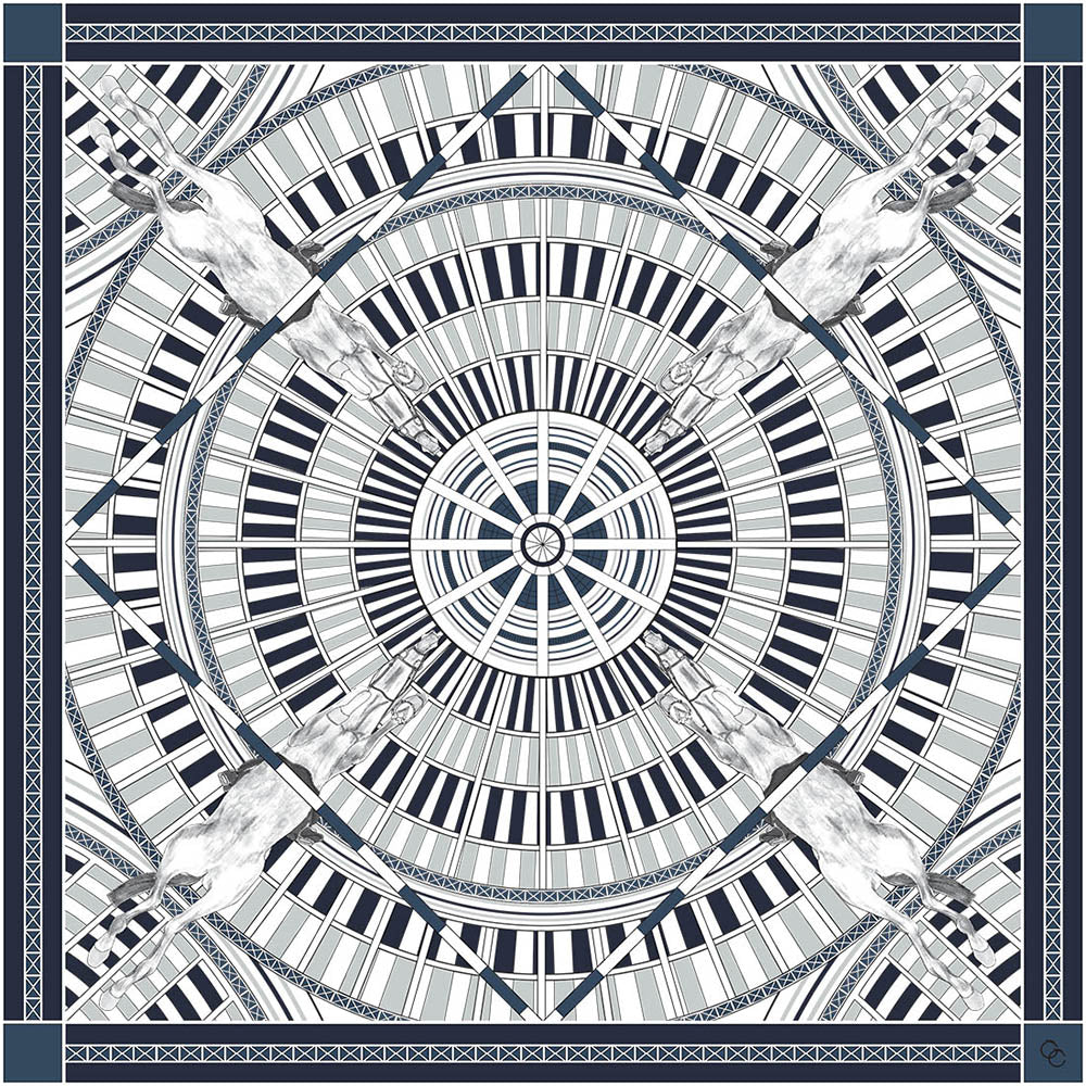Palais de Paris Silk Scarf