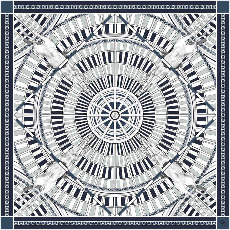 Palais de Paris Silk Scarf
